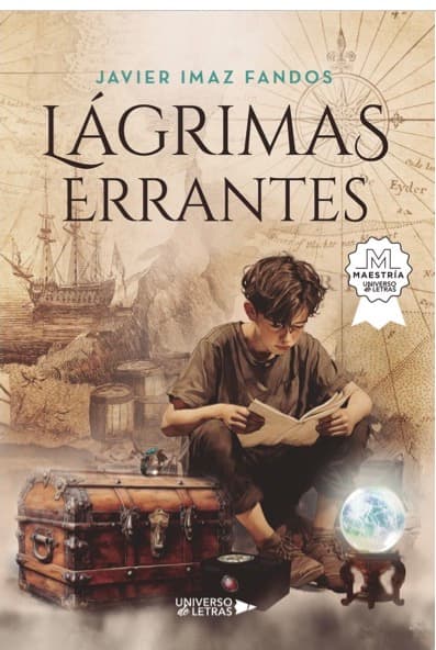 Portada editorial para Lágrimas Errantes
