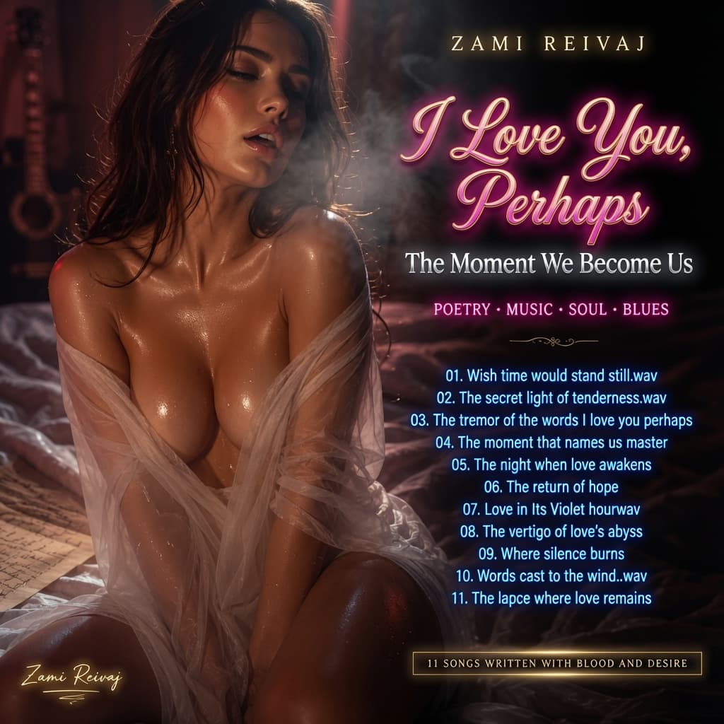 Portada del recopilatorio I Love you, perhaps de Zami Reivaj