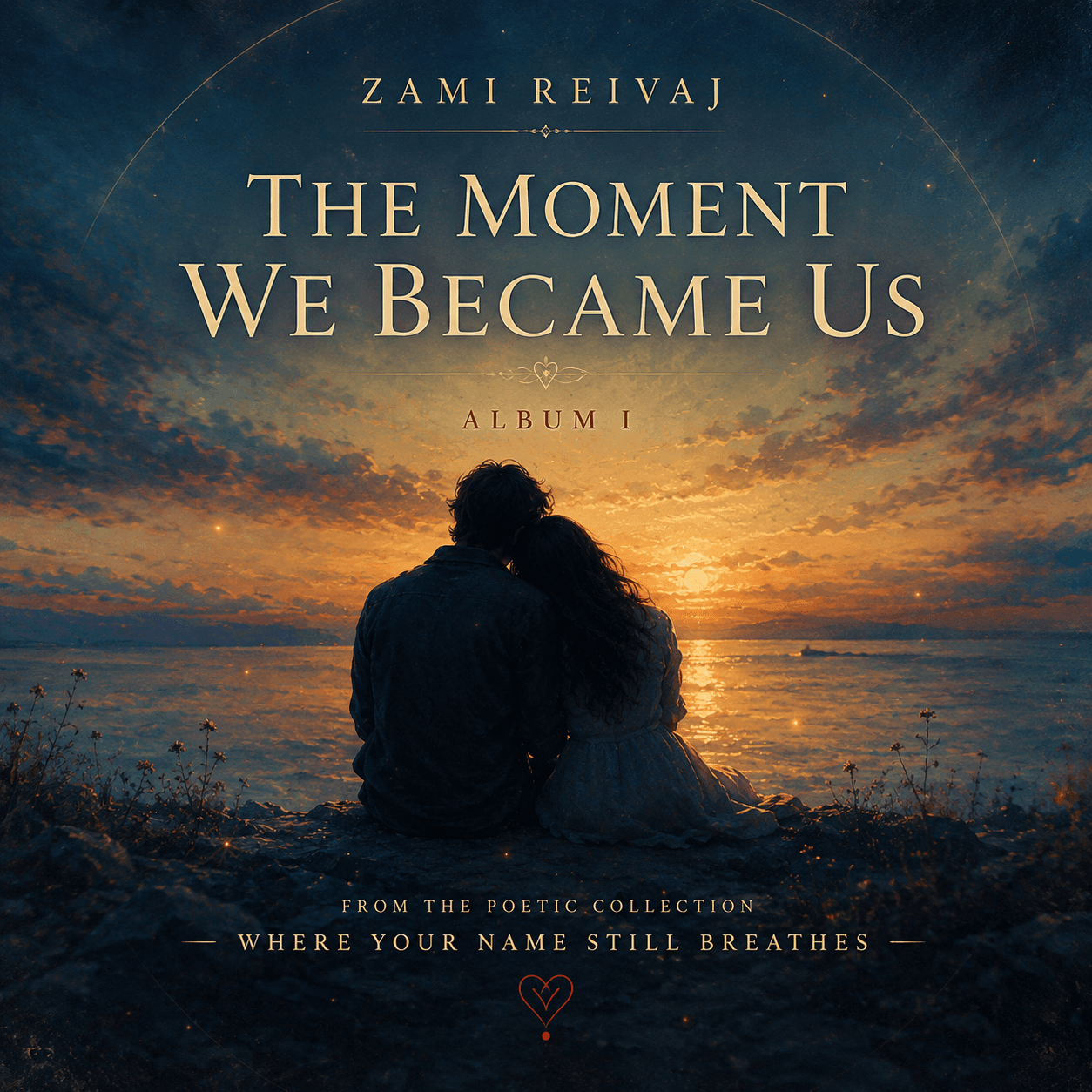 Portada del álbum The moment we become us de Zami Reivaj